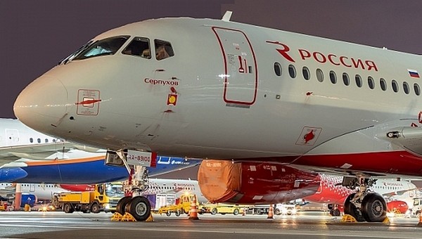 Авиакомпания «Россия» назвала самолёт в честь Серпухова