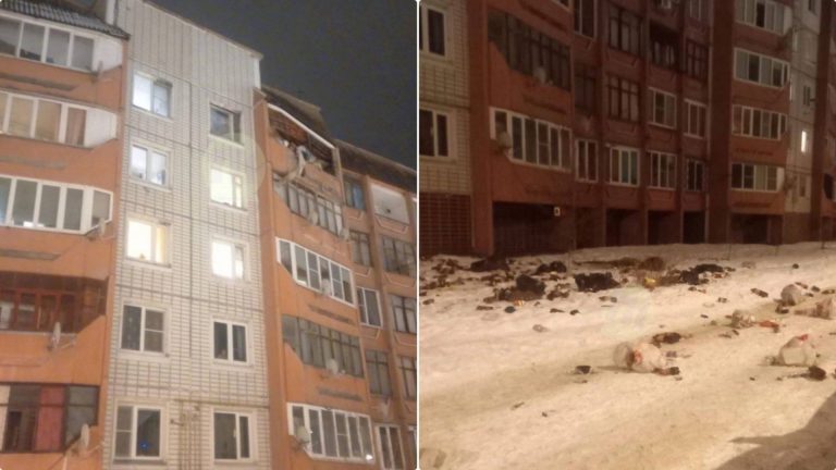 Взрыв на балконе пятиэтажного дома погремел в Подмосковье